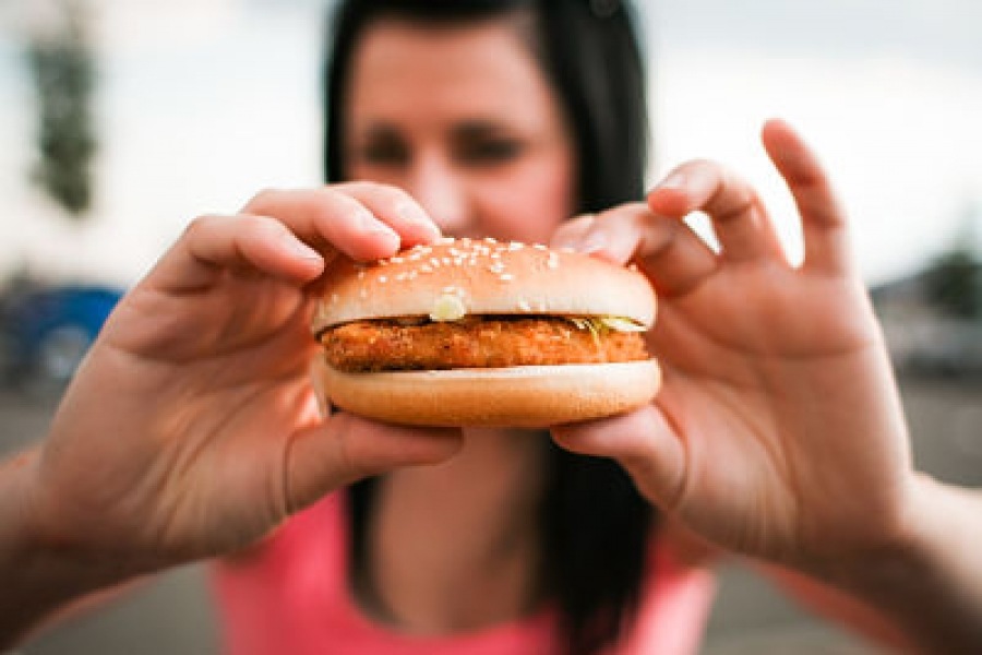 #     Hamburguesa De Requesón, Avena y Manzana